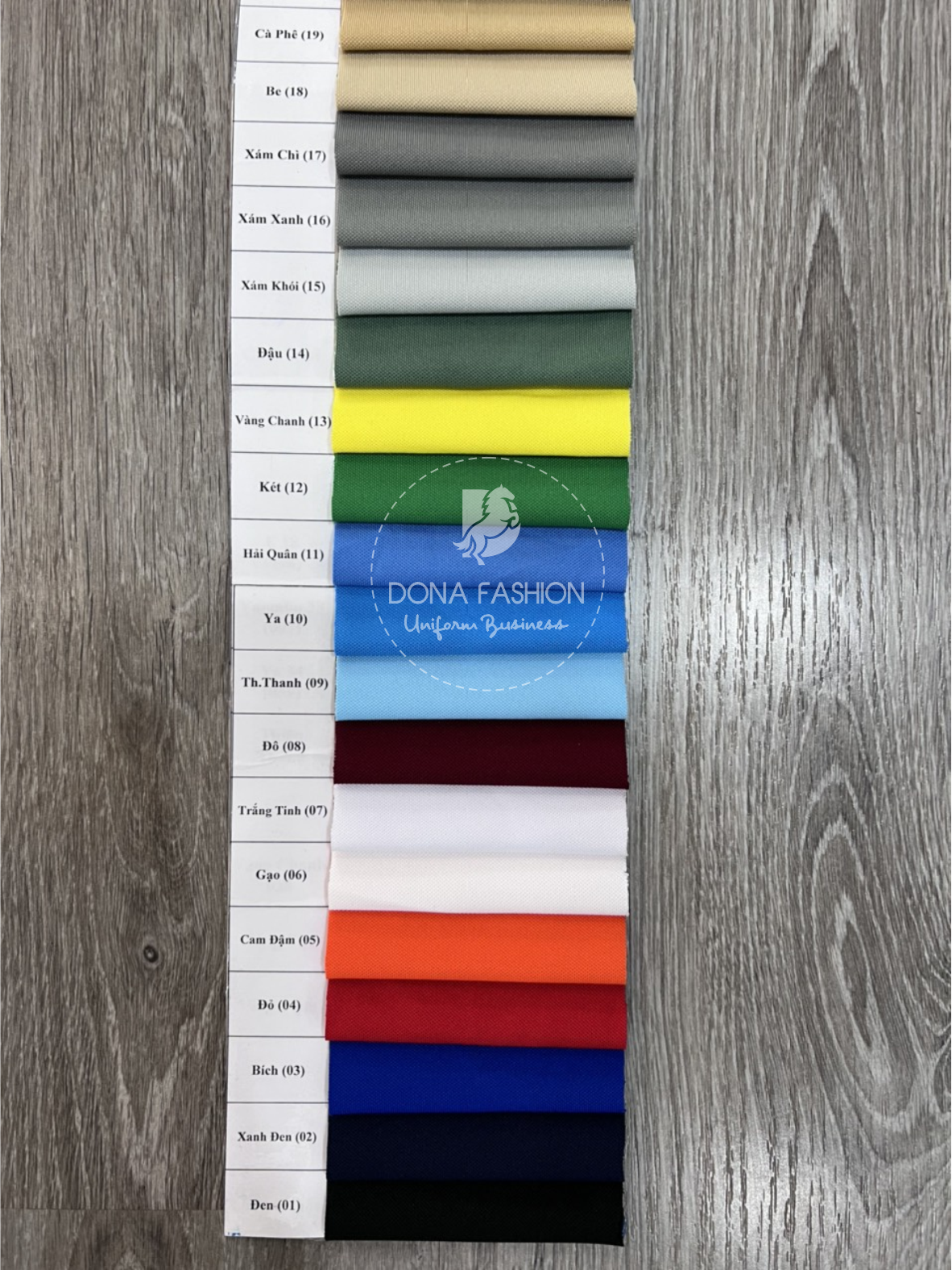 VẢI THUN CÁ SẤU POLY 4C